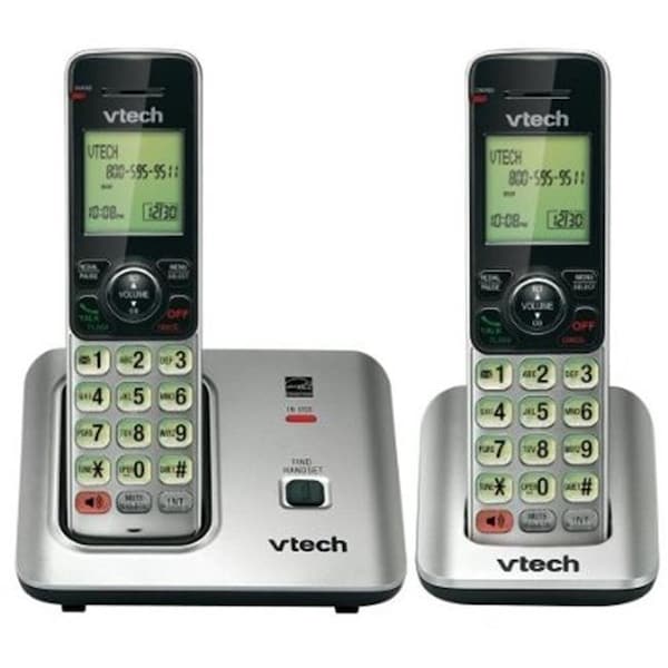 Vtech Vtech 80-8612-00 2 Handset Cordless Phone System CS6619-2 with Caller ID and Call Waiting 80-8612-00 - main
